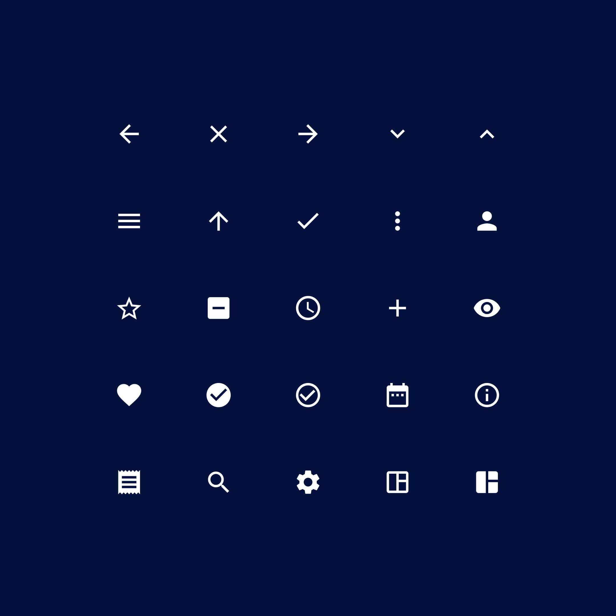 App overview design on a tablet