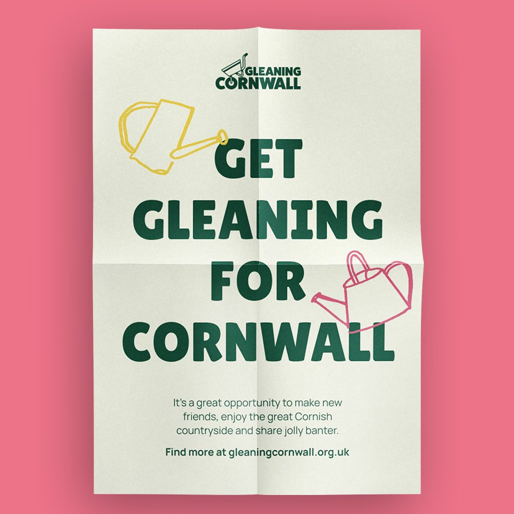 Gleaning Cornwall poster