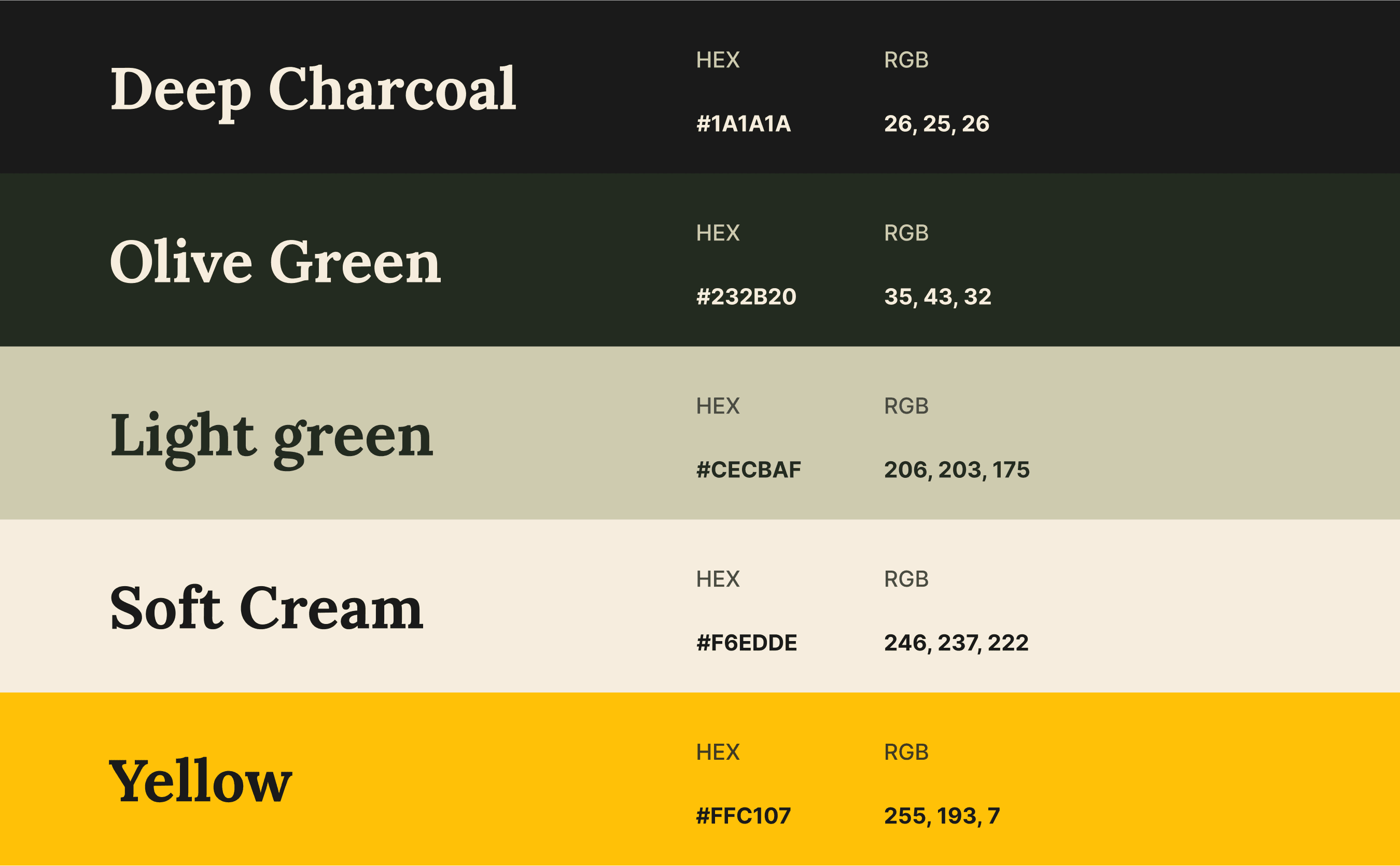 Colour palette used in London Centric branding